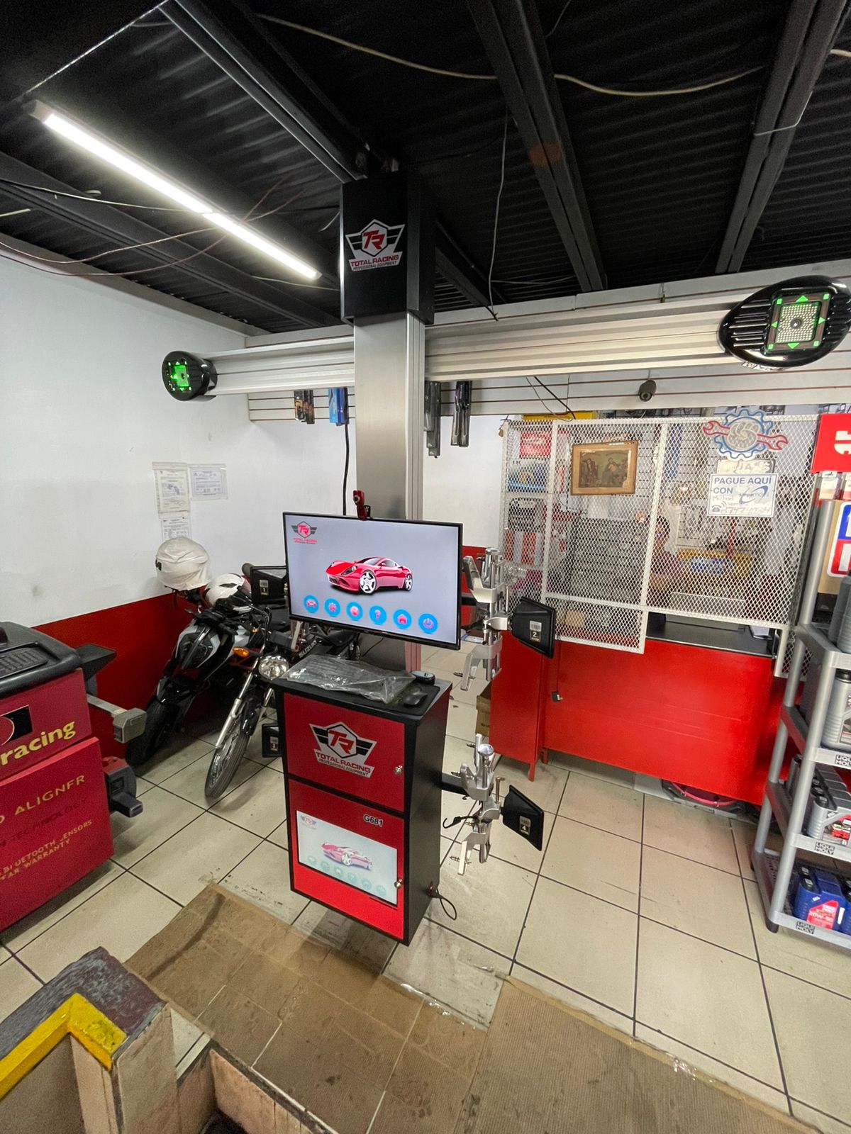 Equipo de alineación